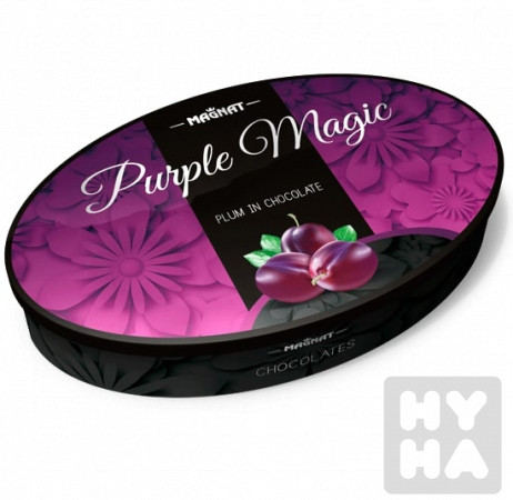 detail Purple Magic v hořké čokoládě 150g