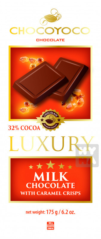 Chocoyoco luxury 175g karamel