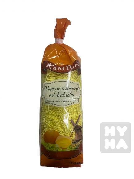 kamila vajecne testoviny 250g