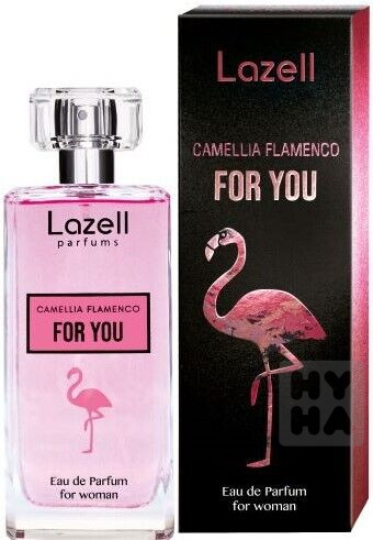 Lazell 100ml for women Camellia Flamenco