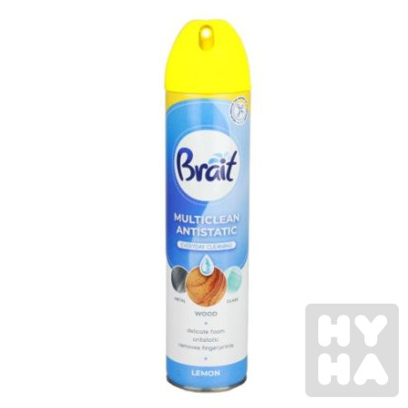 Brait multiclean antistatic 300ml Lemon