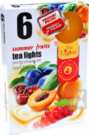 detail Admit tea light 6ks Summer fruit