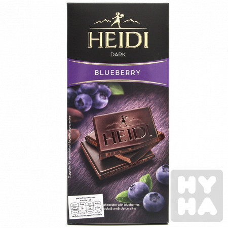 detail Heidi dark 80g Blueberry