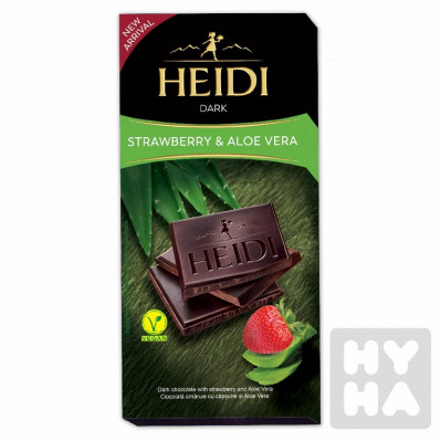 Heidi dark 80g Strawberry a aloe vera
