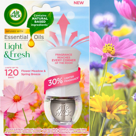 detail Airwick 19ml complet flower meadow a spring breeze