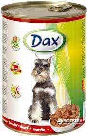 dax 415g konzervy pro psi Hovezi