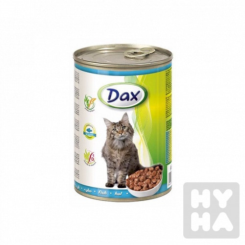 dax 415g konzervy pro kocka ryba