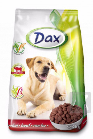 detail Dax granule 3kg pes hovězí