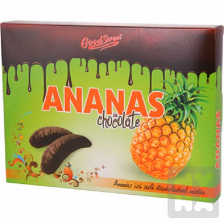 detail Goodsweet 190g Ananas v čokoládě
