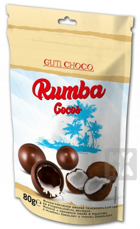 detail Guti choco 80g rumba cocos