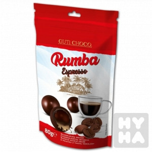 detail Guti choco 80g Rumba espresso