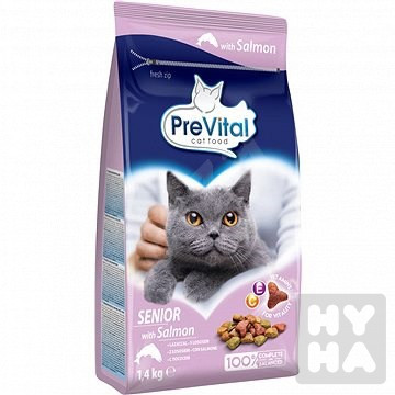 detail Prevital 1,4kg cat with salmon