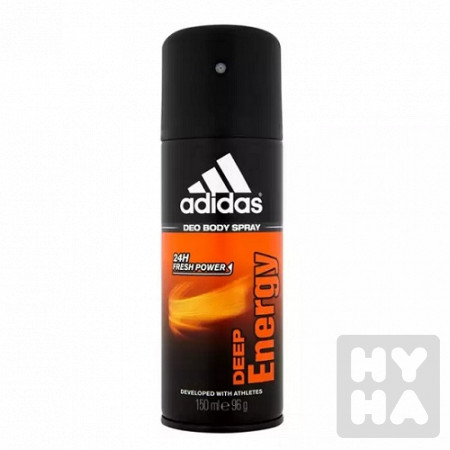 detail Adidas deodorant 150ml deep energy