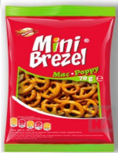 Crackers & brezel s mákem