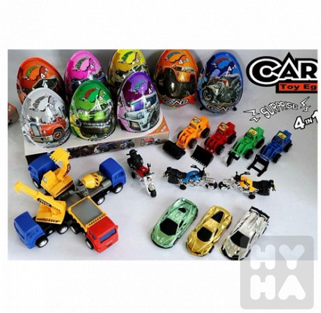 detail Car toy egg 21g/6ks