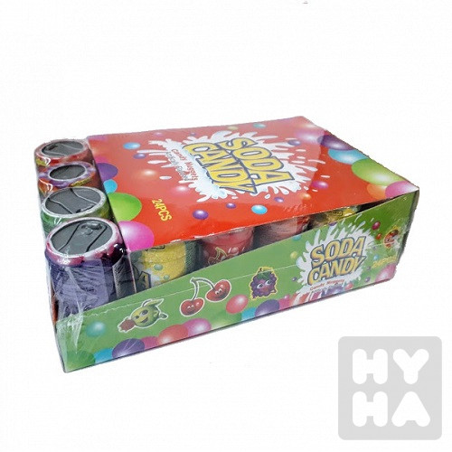 SOda candy4x 24ks/bubbe gum