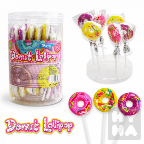 Donut lollipop 15g/30ks