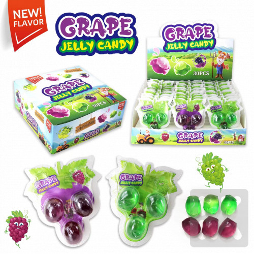 Grape jelly candy 12g/30ks