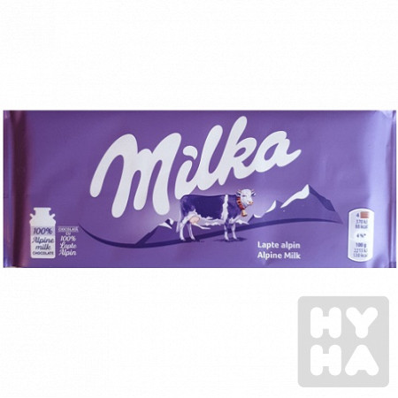 detail Milka 100g Alpine Milk