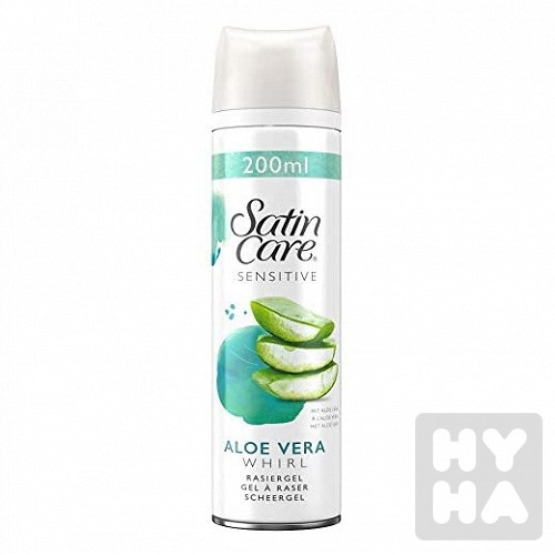 Satin care 200ml shave gel sensitive Aloe Vera