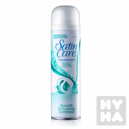 detail Satin care 200ml shave gel Pure delicate
