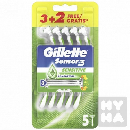 detail Gillette sensor 3 sensitive 5ks
