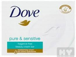 detail Dove mýdlo 100g Sensitive skin