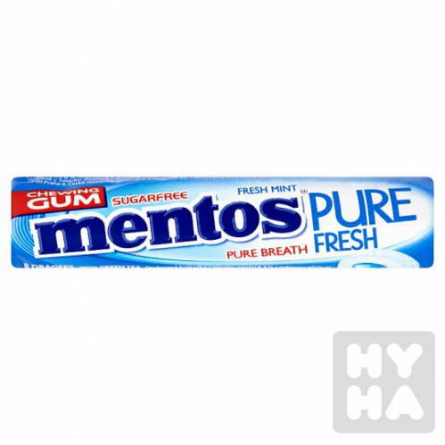 Mentos Pure Fresh 15,5g Fresh mint/24ks