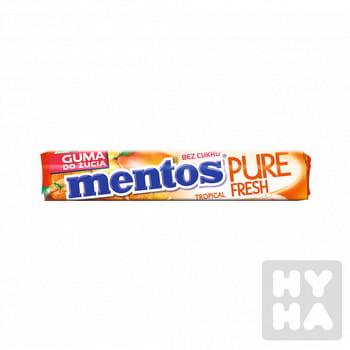 detail Mentos Pure Fresh 15,5g Tropical/24ks