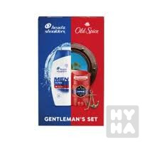 kazety šam. Head&shoulders 330ml + oldspice tuhy 50ml captain