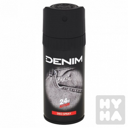 detail Denim deodorant 150ml Black