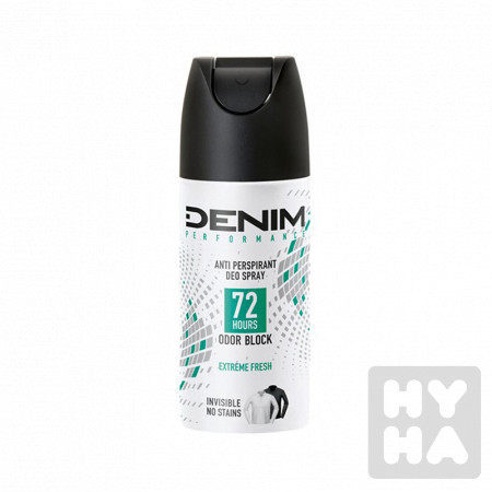 detail Denim deodorant 150ml Extreme fresh