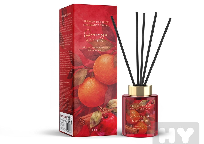 Bartek difuzér 100ml Orange & Cinnamon