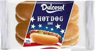 Dulcesol hot dog buns 250g