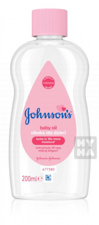 detail Johnsons baby oil 200ml