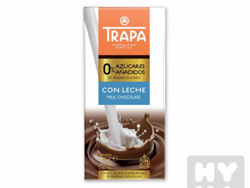 Trapa 80g milk chocolate