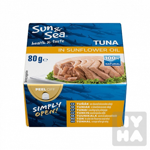 Sunsea Tuna 80g slunec olej