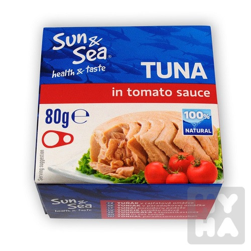 Sun&sea Tuna 80g tomato