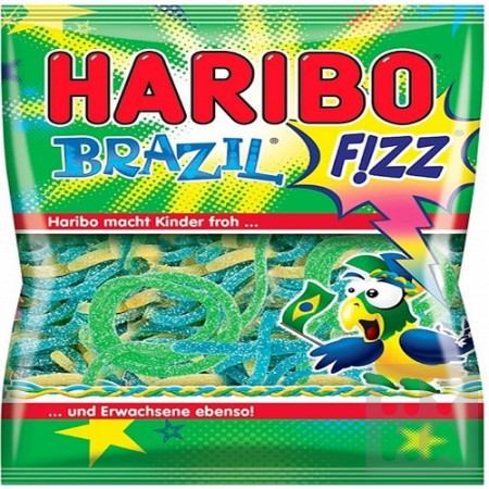 detail Haribo 85g Brazil fizz