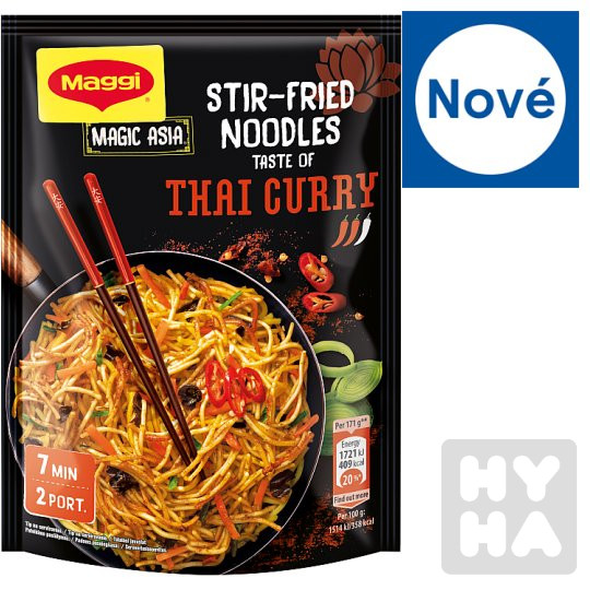 Maggi magic asia smaz nudle Thai curry 128g