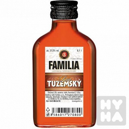 detail Familia Tuzemsky rum 0,1L 37,5