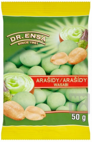 DR.ENSA Arašídy 50g wasabi