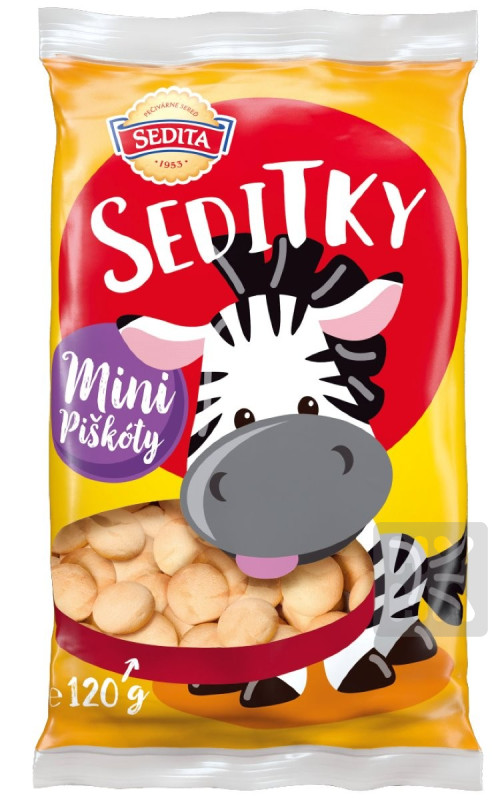Seditky piškoty mini 120G