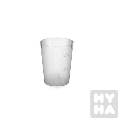 Plastovy kelimek 4cl 10ks/co nhua
