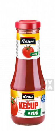 detail Hame kečup ostrý 300g