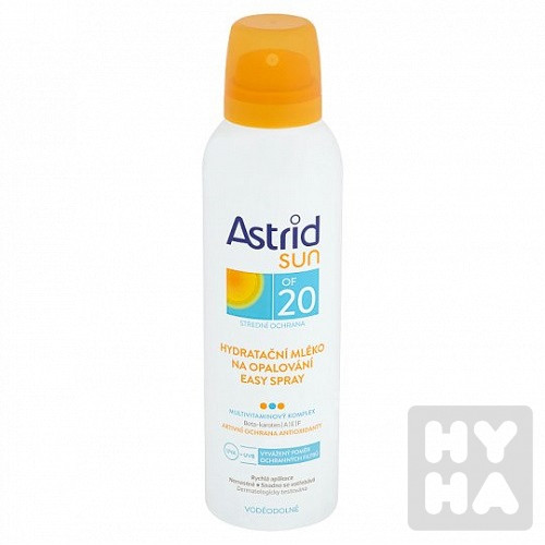 Astrid Sun of 20 Mleko na op. spray 150ml