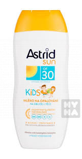 detail Astrid Sun Of 30 Kids mleko na opalovani 200ml