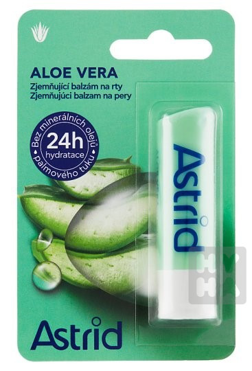 Astrid 4,8g balzam na rty Aloe Vera