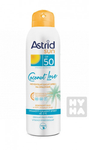 Astrid sun 150ml Coconut love na opalování 50OF