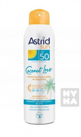 detail Astrid sun 150ml Coconut love na opalování 50OF